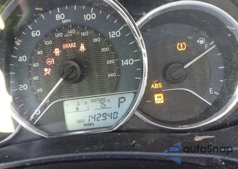 2015 Toyota Corolla Le из США, поврежденный, VIN 2T1BURHE6FC384477